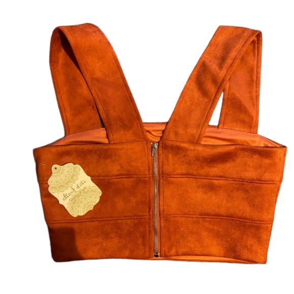 NWT Mia Faux Suede Top from Altar’d State - Picture 2 of 10